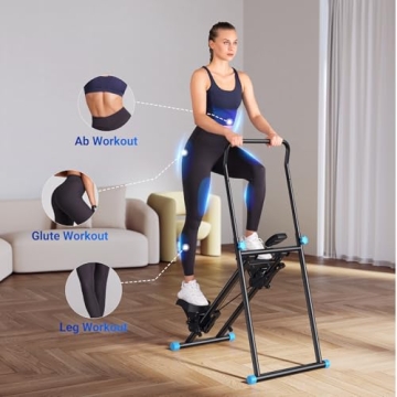 MERACH Home Gym Stepper for Full-Body Cardio