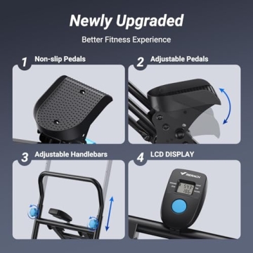 MERACH Home Gym Stepper for Full-Body Cardio