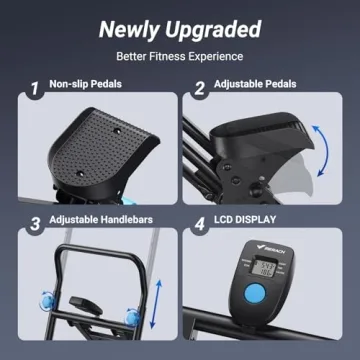 MERACH Home Gym Stepper for Full-Body Cardio