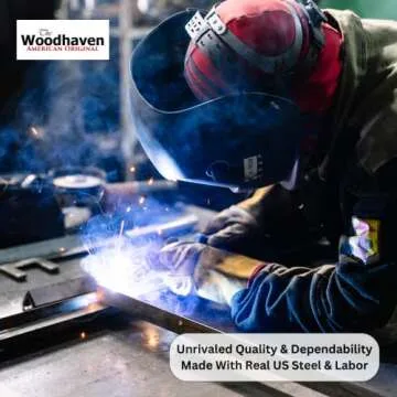 Woodhaven 8 Foot Firewood Log Rack for Outdoor Use