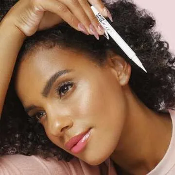 KISS Clear Lash GLUEliner, Felt-Tip Eyelash Adhesive, Clear Matte Finish, Foolproof Application, Easy Touch-Up, 0.02 Oz. 0.02 Fl Oz (Pack of 1)