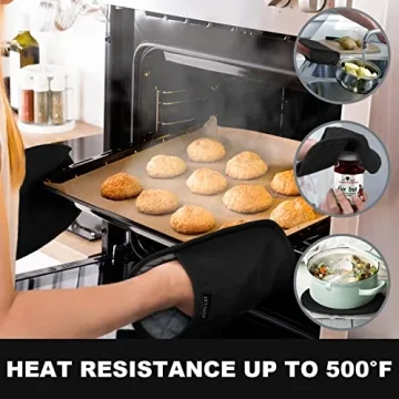 Rorecay Silicone Pot Holders Featuring Large Non-slip Design