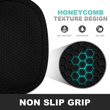 Rorecay Silicone Pot Holders Featuring Large Non-slip Design