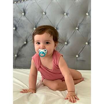 Babysium 5 Pack Sleeveless/Short Sleeve 100% Cotton Baby Bodysuit (6-9 Months, Basic Color - 2)