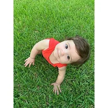 Babysium 5 Pack Sleeveless/Short Sleeve 100% Cotton Baby Bodysuit (6-9 Months, Basic Color - 2)