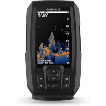 Garmin Striker Vivid 4cv Fishfinder - Vibrant 4-Inch Color Sonar & GPS