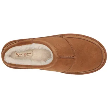 Koolaburra by UGG Men's Graisen Slipper - Cozy Suede with Faux Fur Lining