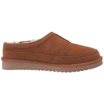 Koolaburra by UGG Men's Graisen Slipper - Cozy Suede with Faux Fur Lining