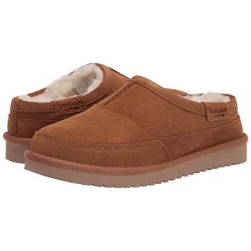 Koolaburra by UGG Men's Graisen Slipper - Cozy Suede with Faux Fur Lining