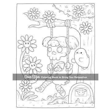 Creepy Cutie: Coloring Book for Adults and Teens Featuring Goth Kawaii and Spooky Cute Creatures of All Kinds and Many More