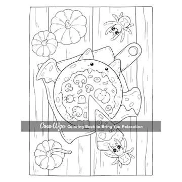 Creepy Cutie: Coloring Book for Adults and Teens Featuring Goth Kawaii and Spooky Cute Creatures of All Kinds and Many More