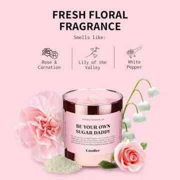 Be Your Own Sugar Daddy Scented Candle - Luxurious & Cute Gift