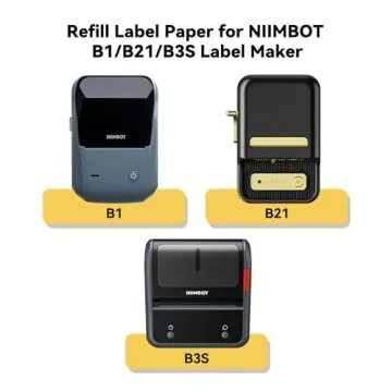 NIIMBOT Thermal Labels for B1 B21 B3S K3 - 260 Labels Roll