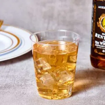 JollyPack Clear Plastic Cups 300 Pack for Any Event