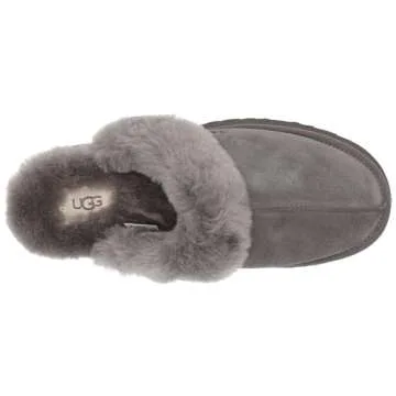 Comfortable UGG Women's Disquette Slipper in Charcoal
