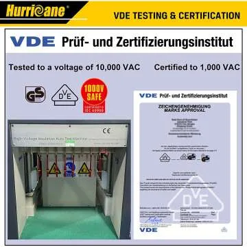 HURRICANE 1000V Insulated Screwdriver Set - 13 Pieces