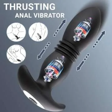 10 Modes Prostate Stimulator Waterproof Remote Control
