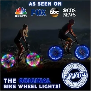 Activ Life LED Bike Wheel Lights for Kids & Adults
