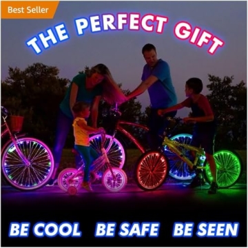 Activ Life LED Bike Wheel Lights for Kids & Adults