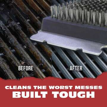 Ultimate BBQ-Aid Grill Brush for Effortless Cleaning and Durability