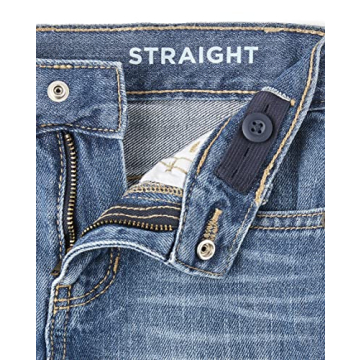 Boys Straight Leg Jeans 2 Pack - Size 4