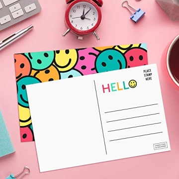 Sweetzer & Orange 60 Hello Postcards Vibrant 4x6 Designs
