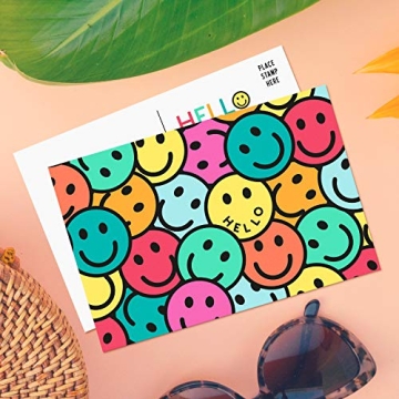 Sweetzer & Orange 60 Hello Postcards Vibrant 4x6 Designs