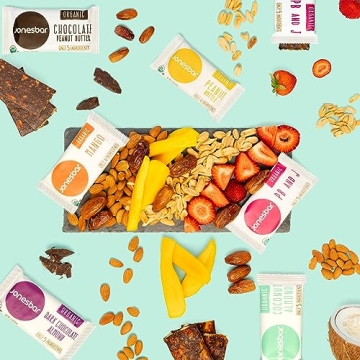 Jones Bar Variety Pack – Organic Vegan Snack Bar