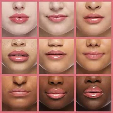 L’Oréal Paris Infallible Pro Gloss Plump Lip Gloss with Hyaluronic Acid, Long Lasting Plumping Shine, Lips Look Instantly Fuller and More Plump, Blossom, 0.21 fl. oz.