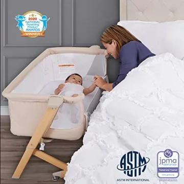 Evolur Stellar Bassinet - Lightweight, Adjustable, Portable