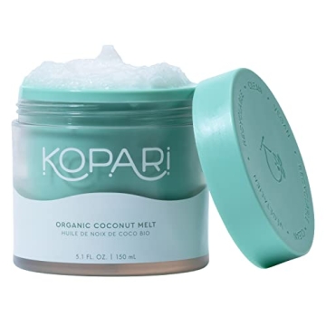 Kopari Organic Coconut Melt | Multi Purpose Skin Moisturizer, 100% Unrefined Coconut Oil Skin Care F...