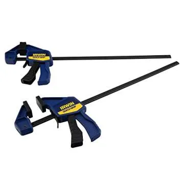 IRWIN QUICK-GRIP Mini Bar Clamp 2 Pack for Easy Use