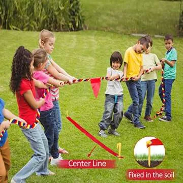 Field Day Tug of War Rope for Outdoor Family Fun