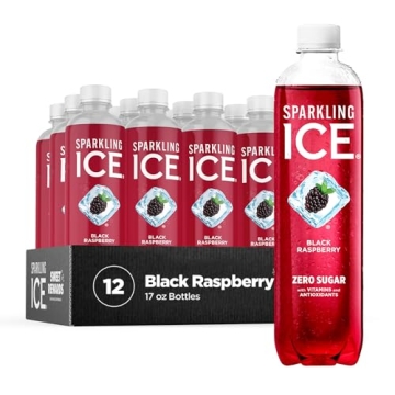 Sparkling Ice Black Raspberry Sparkling Water - Zero Sugar Hydration