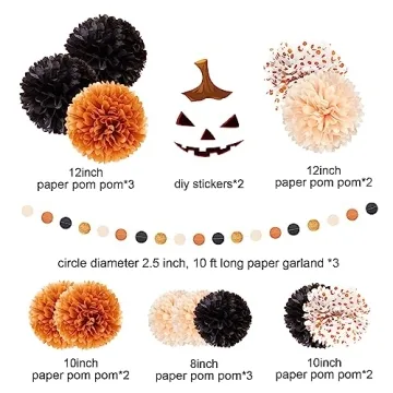 Halloween Party Decorations Set for Spooky Gatherings