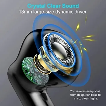 Bluetooth 5.3 Wireless Earbuds with Noise Cancelling