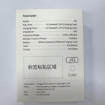 Bluetooth 5.3 Wireless Earbuds with Noise Cancelling