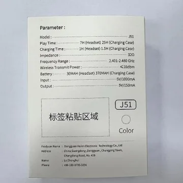 Bluetooth 5.3 Wireless Earbuds with Noise Cancelling