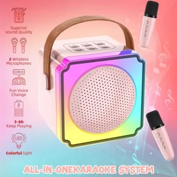 EFAILY Kids Karaoke Machine - Fun Portable Singing Toy