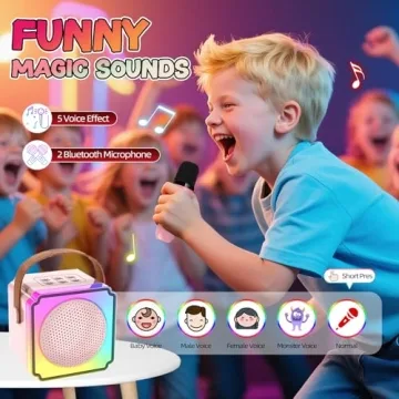 EFAILY Kids Karaoke Machine - Fun Portable Singing Toy