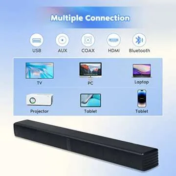 Buy GEOYEAO Sound Bar for Superior Home Audio Experience