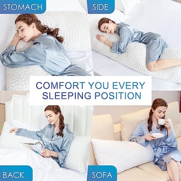 SUPA MODERN Cooling Bed Pillow Adjustable Memory Foam Comfort