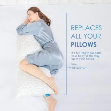 SUPA MODERN Cooling Bed Pillow Adjustable Memory Foam Comfort