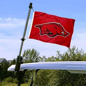 Durable Arkansas Razorbacks Nautical Flag for Fans