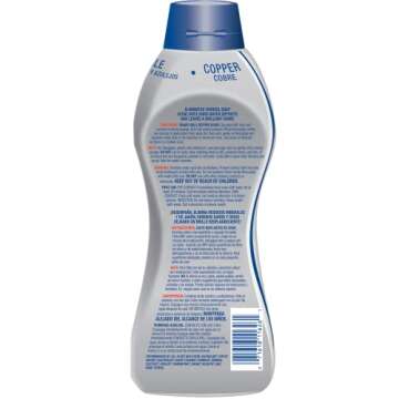 BAR KEEPERS FRIEND Soft Cleanser Liquid (26 oz - English/Spanish) - Multipurpose Cleaner & Rust Stain Remover for Stainless Steel, Porcelain, Ceramic Tile, Copper, Brass, and More (6)