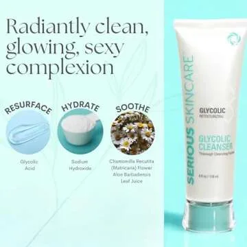 Serious Skincare Glycolic Cleanser - Deep Pore Cleanser