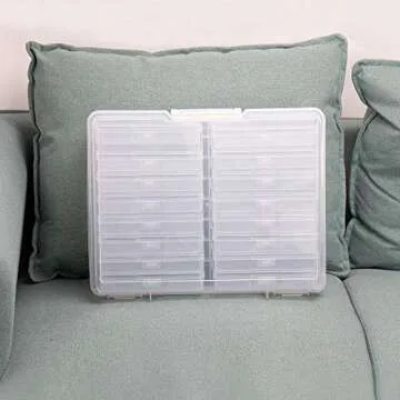 Novelinks Photo Organizer 4x6 with Handle & Cases