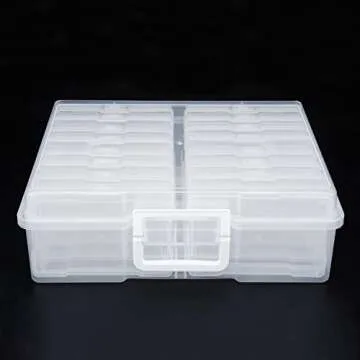 Novelinks Photo Organizer 4x6 with Handle & Cases