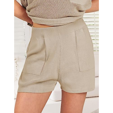 Comfortable ANRABESS Women's Summer Two Piece Outfit Set