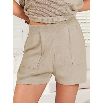 Comfortable ANRABESS Women's Summer Two Piece Outfit Set